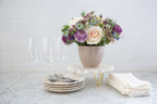 5.688 x 4.625 Taupe Stone Memphis Ceramic Pots, 6-Case