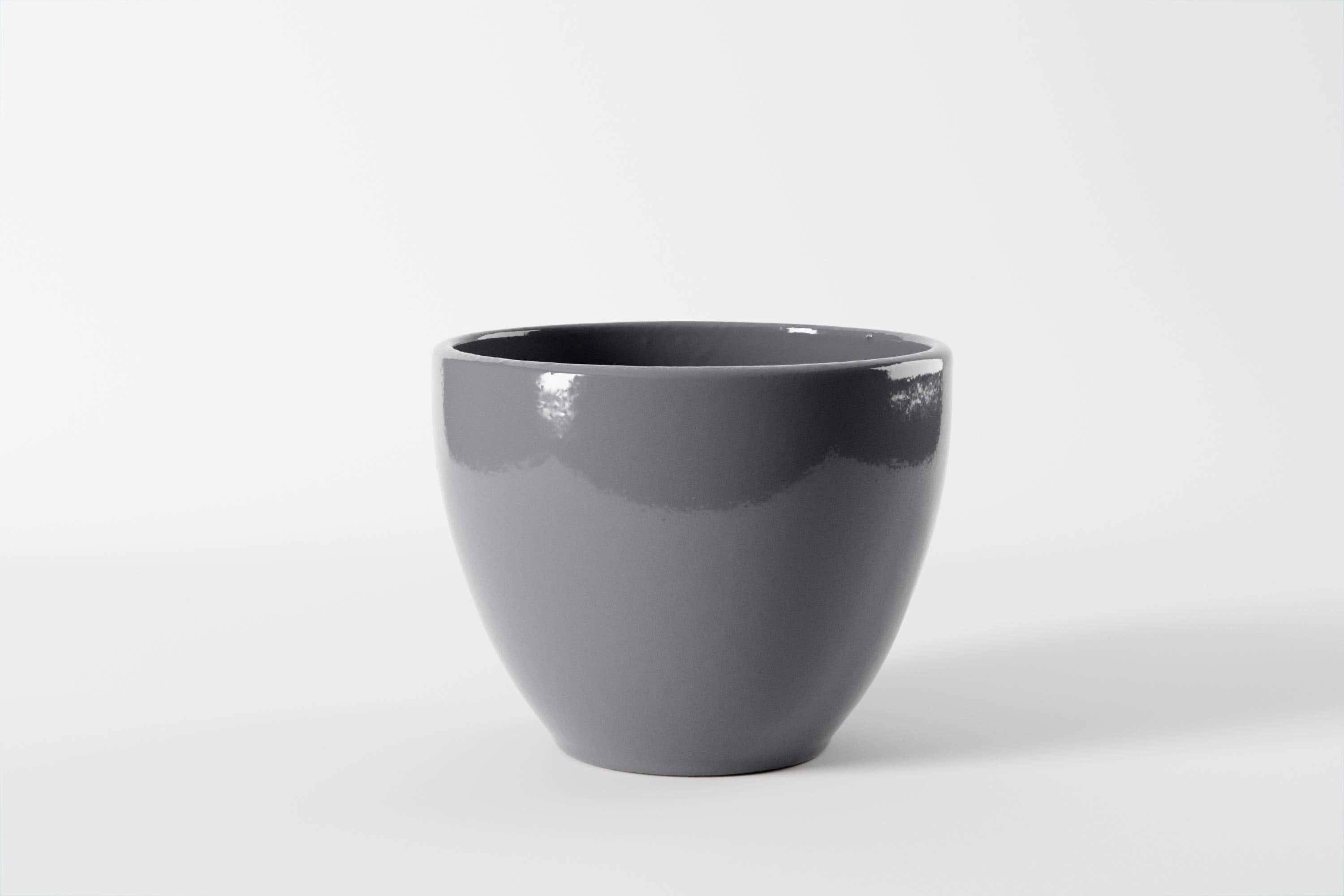 5.688 x 4.625 Granite Memphis Ceramic Pots, 6-Case