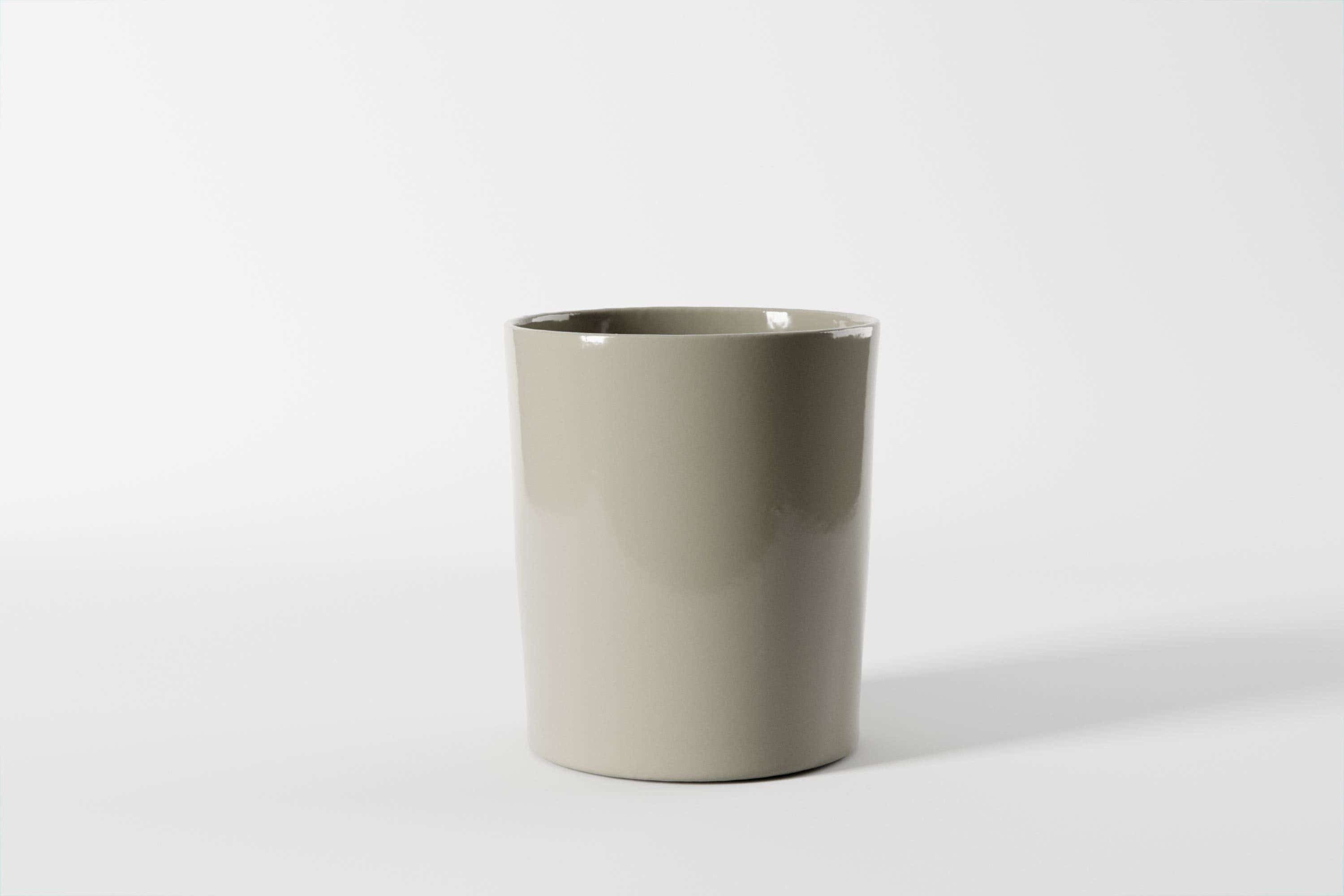 5.25 x 6 Taupe Stone Winchester Ceramic Pots, 6-Case