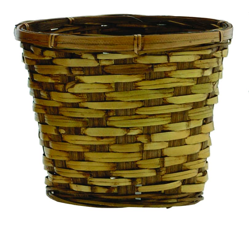 6.5 Round Bamboo Pot Covers, 13-Bag