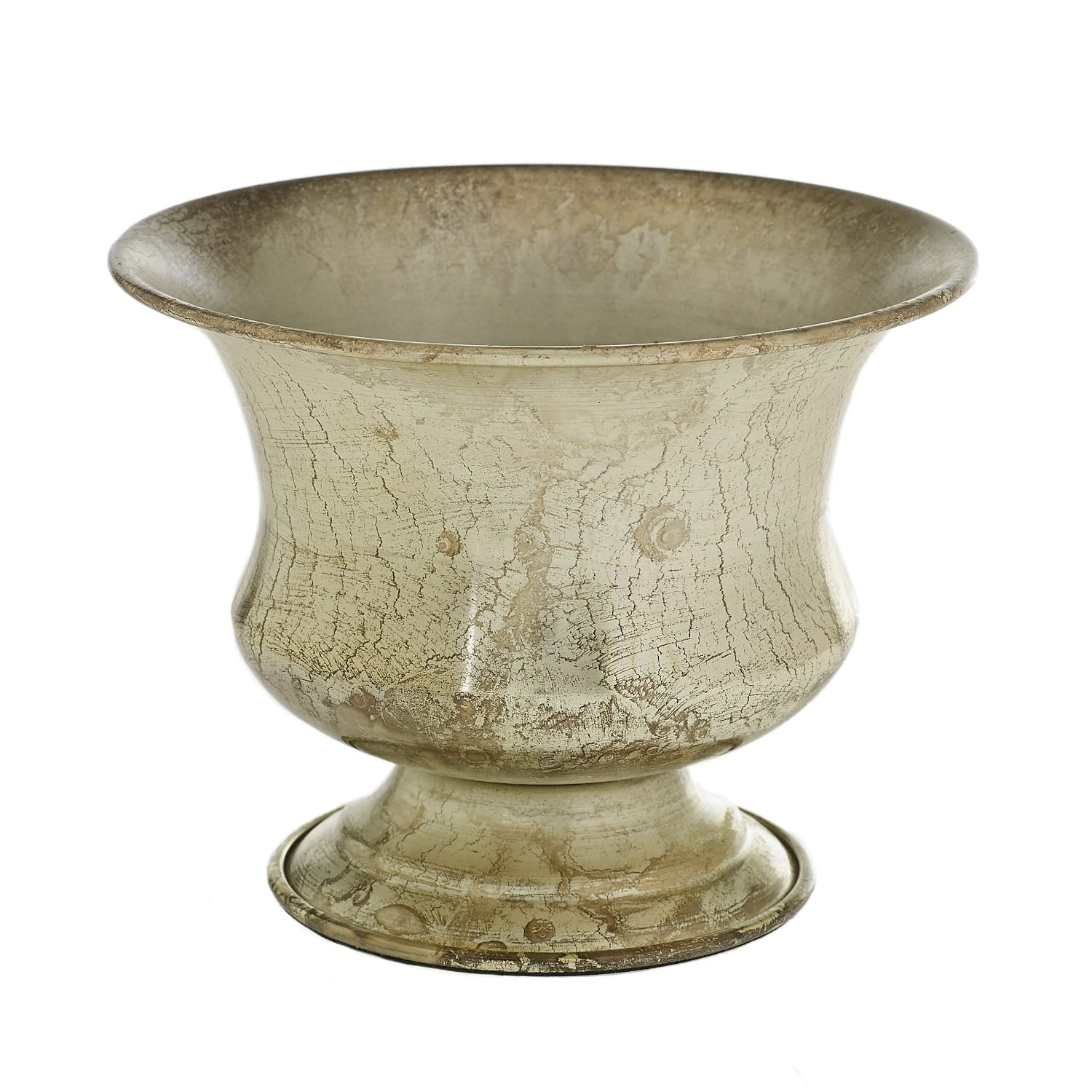 6.25 x 5 Sidney Champagne Metal Urn