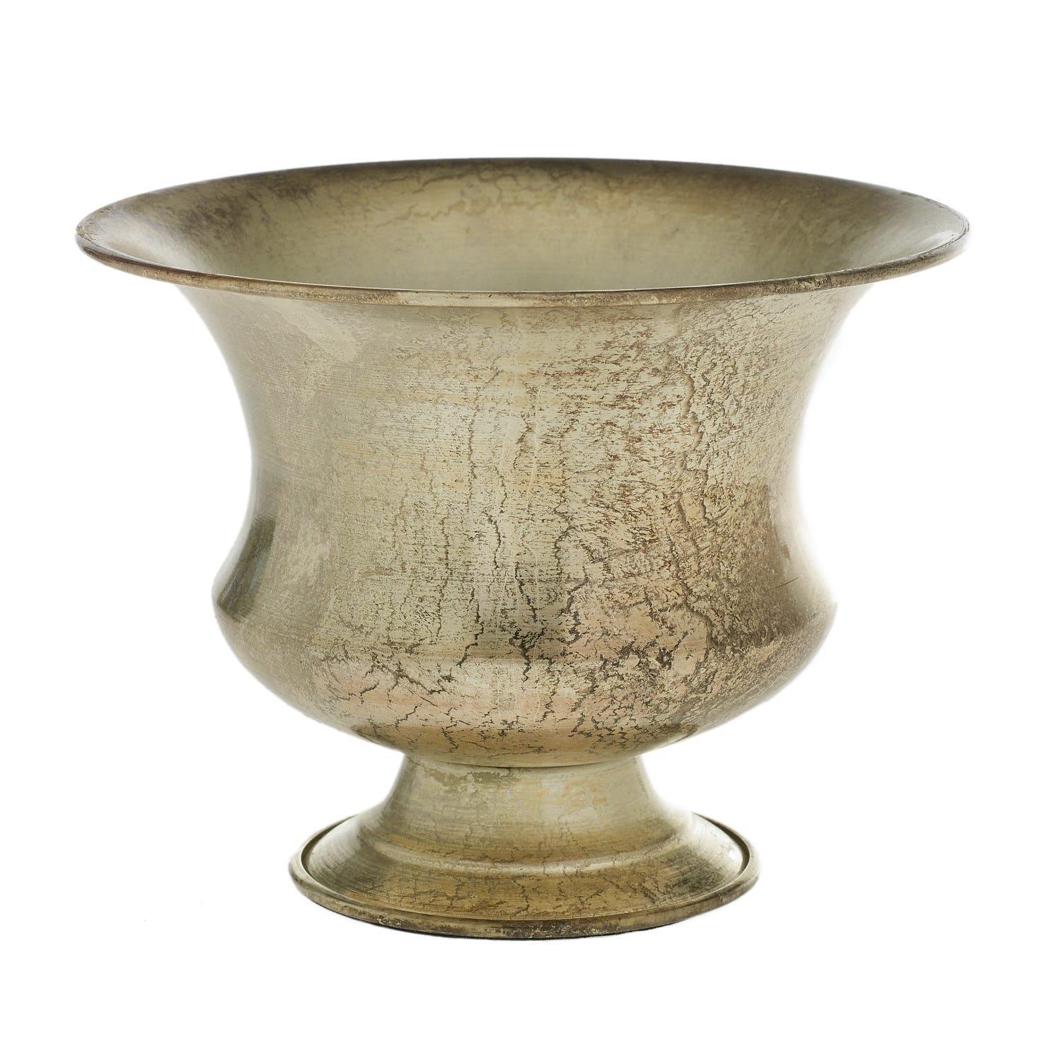 8.25 x 6.25 Sidney Champagne Metal Urn