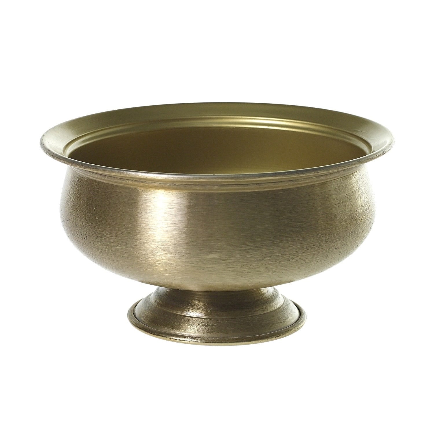 8.25 x 4.5 Fiona Gold Metal Compote