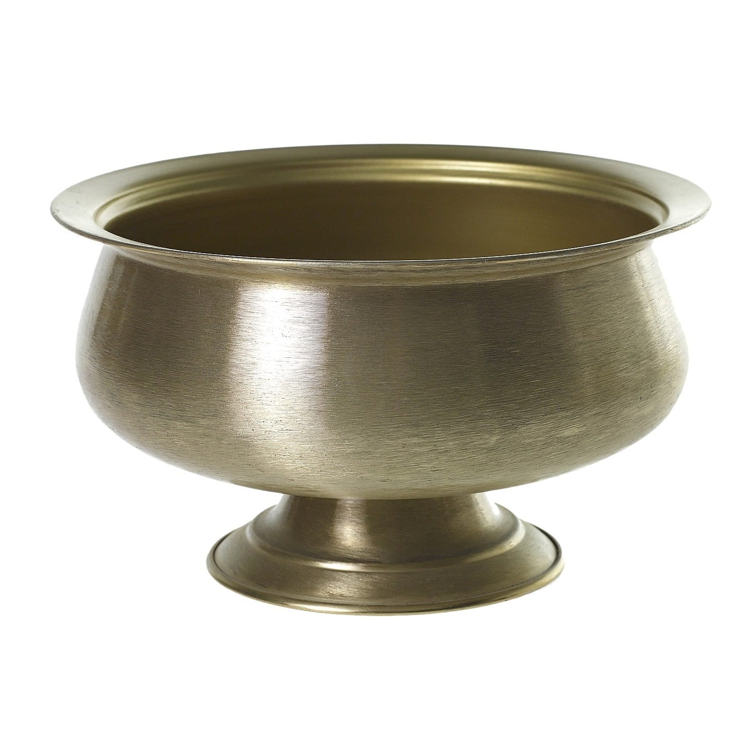 9.75 x 5.75 Fiona Gold Metal Compote