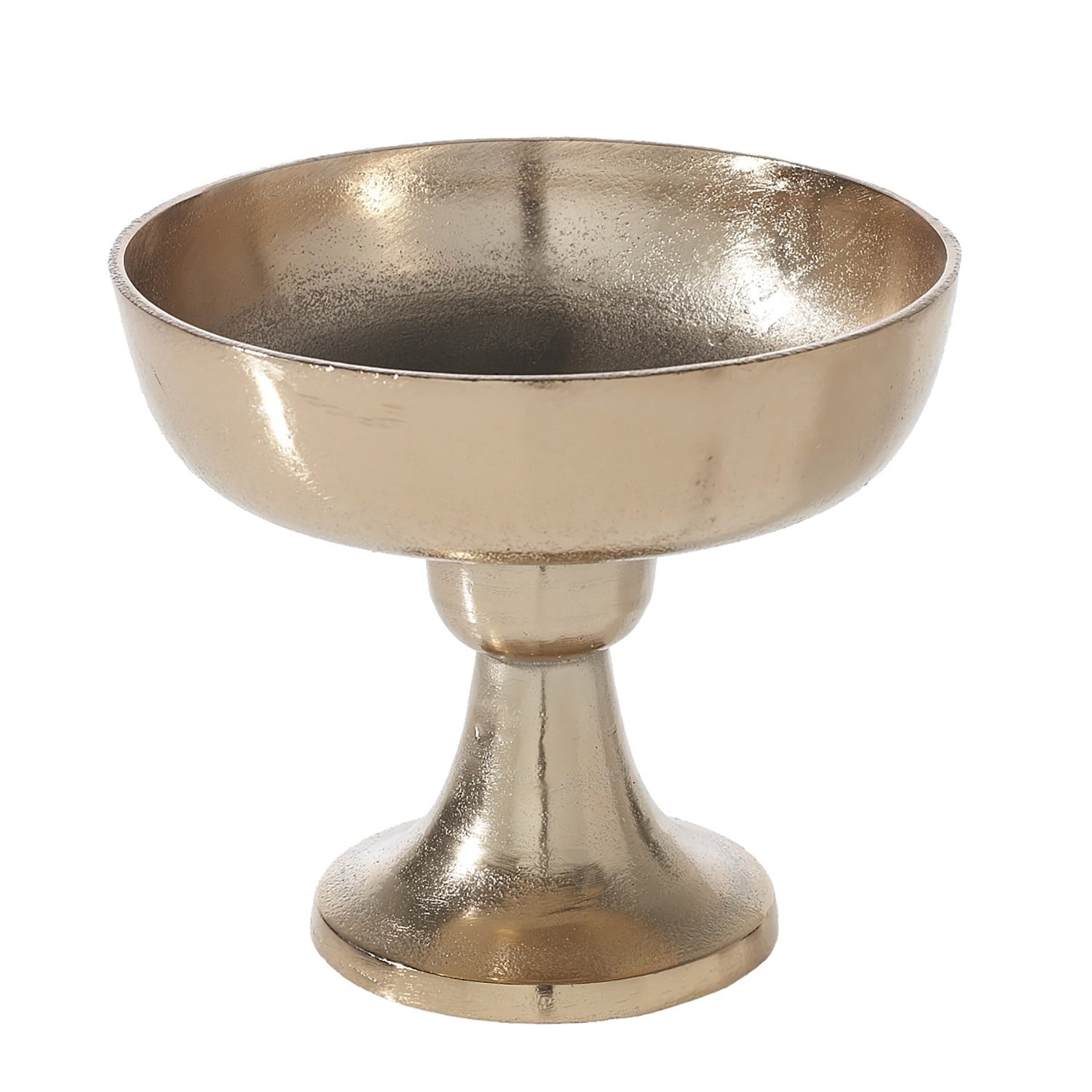 7.75 x 6.75 Vienna Silver Metal Compote