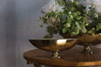 11x3.75x3.75 Gold Charlize Compote, 12
