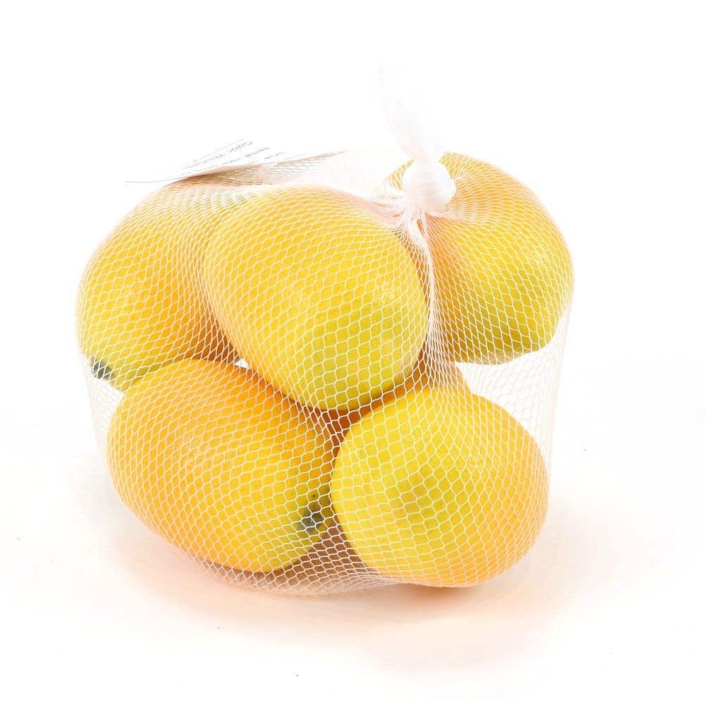 90MM Lemons in Mesh Bag; 6-Bag