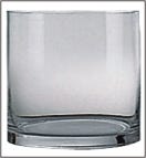 6 x 6 Clear Glass Cylinder