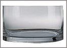 8 x 4 Clear Glass Cylinder