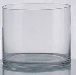12 x 10 Clear Glass Cylinder