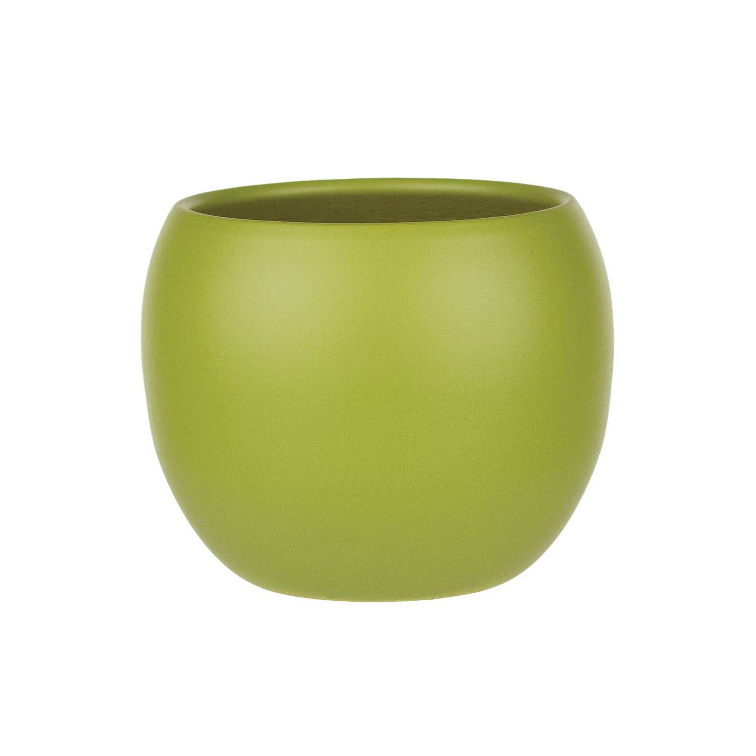4.875 Bamboo Green Phoenix Planters, 6-Case