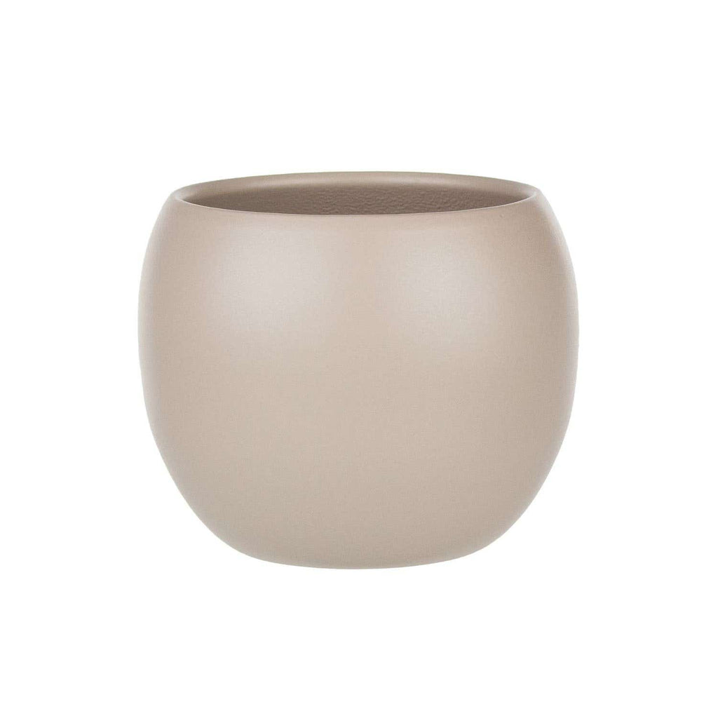 4.875 Stone Grey Phoenix Ceramic Planters, 6-Case