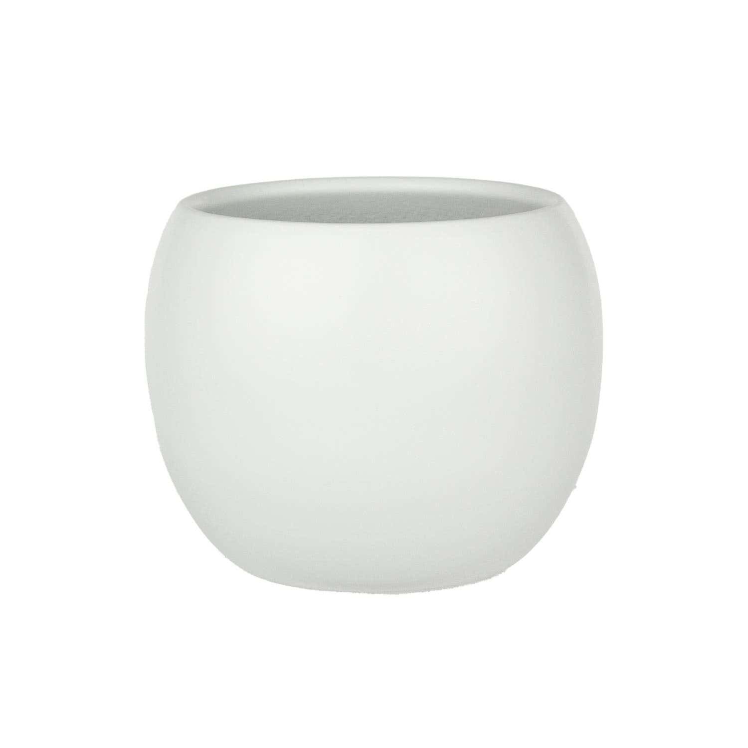 4.875 Vanilla Phoenix Ceramic Planters, 6-Case
