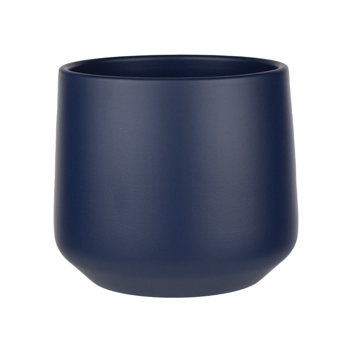 6.5 Midnight Blue Atlanta Ceramic Planters, 4-Case