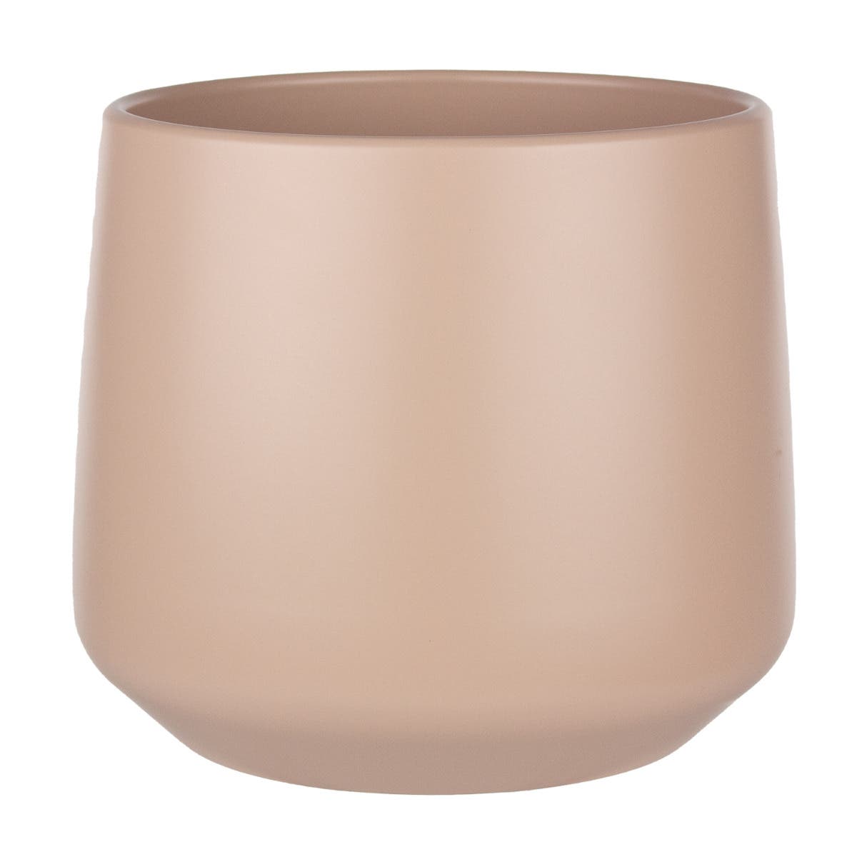8.5 Rose Blossom Atlanta Ceramic Planters, 2-Case