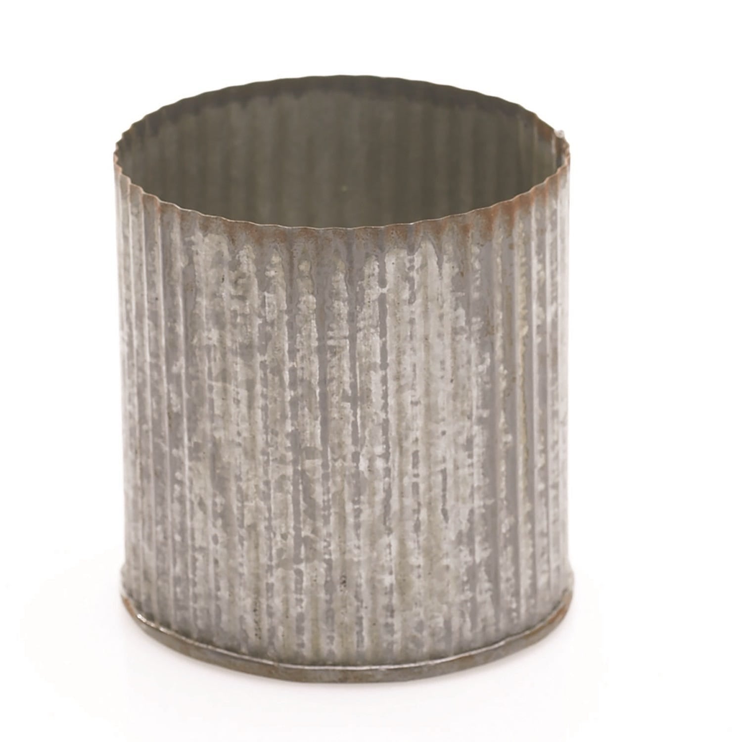 3 Norah Silver Metal Cylinders