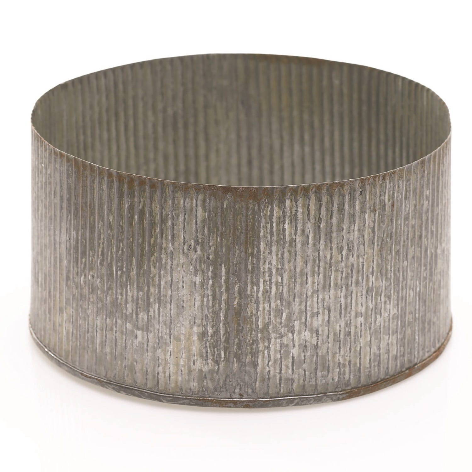 7.75 x 4.5 Norah Silver Metal Bowl