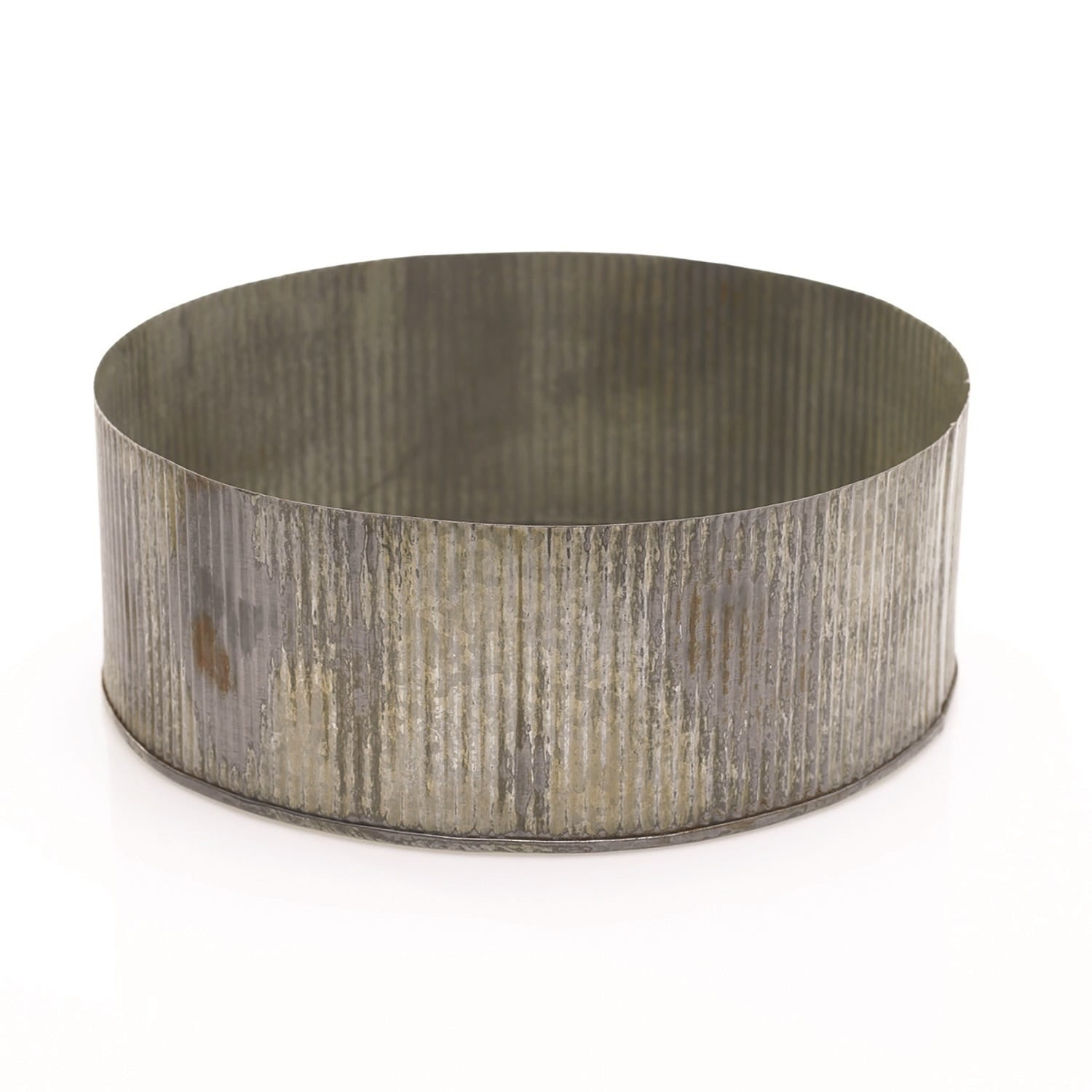 11 x 4.5 Norah Silver Metal Bowl