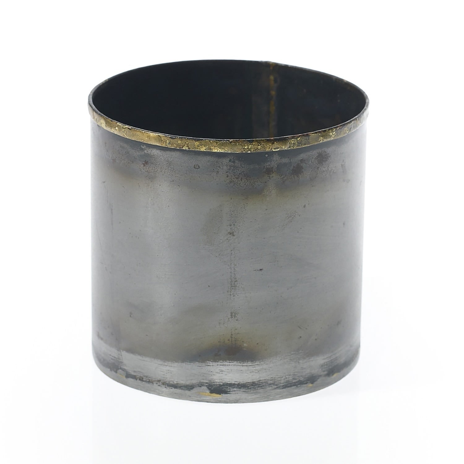 4.25 x 4 Norman Black Metal Pot