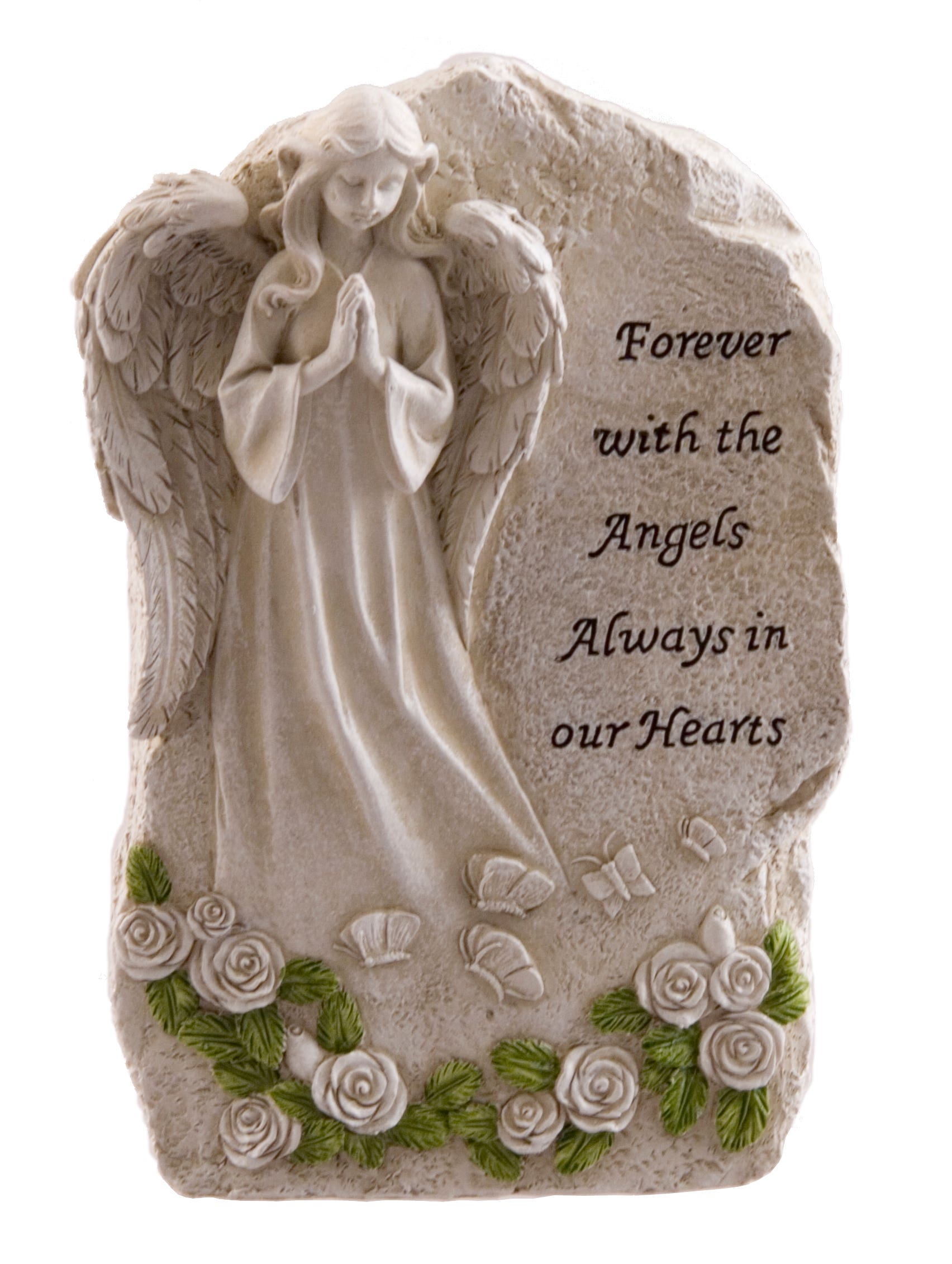 9 x 5.5 x 9 Angel Memorial Stone