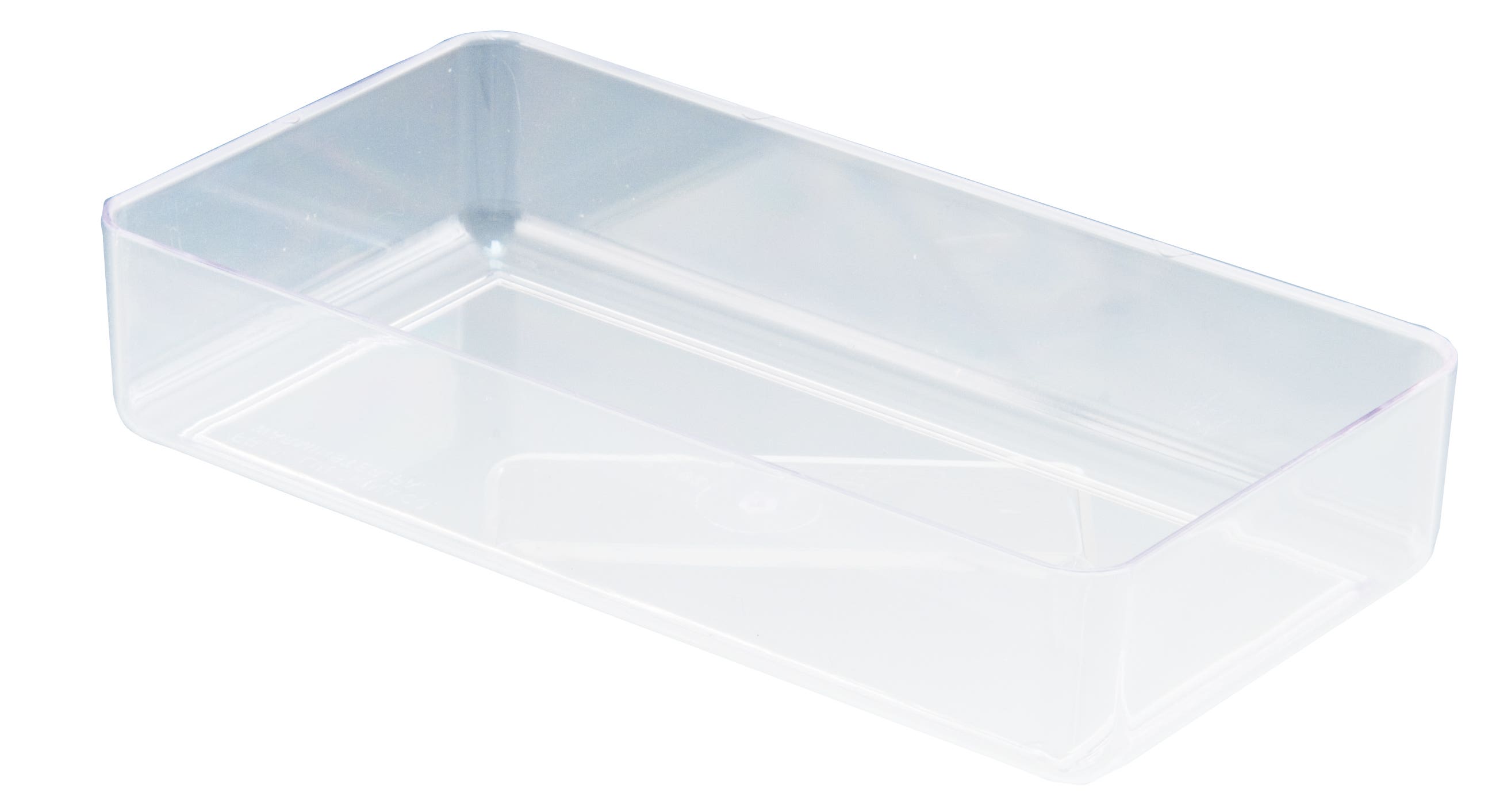 10 x 5.5 x 2 Clear Plastic Tray