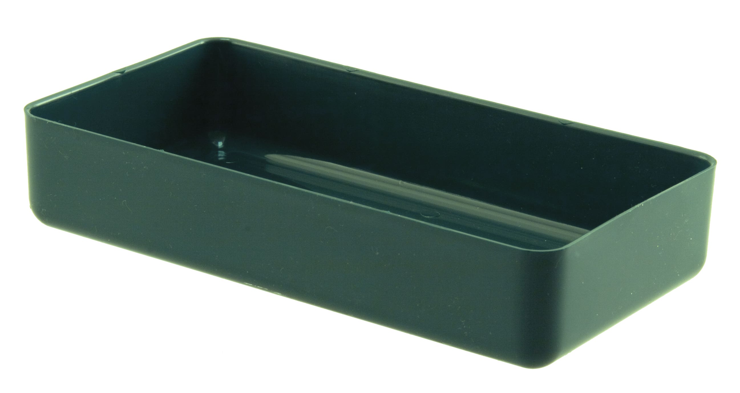 10 x 5.25 x 2 Green Plastic Tray