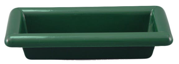 10 x 5 x 2 Green Plastic Arranger