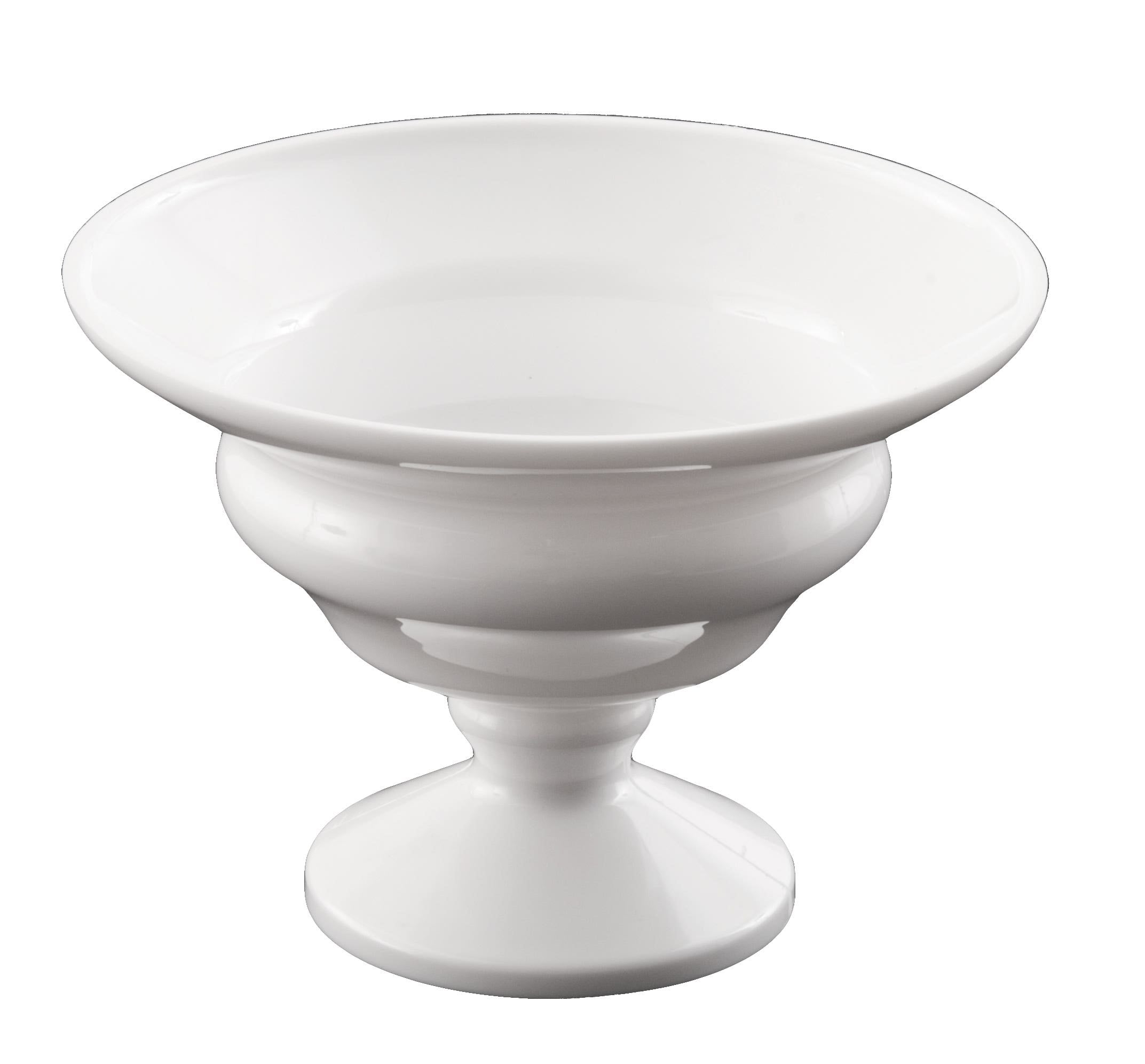 7.25 x 5.25 Iliad White Plastic Compote