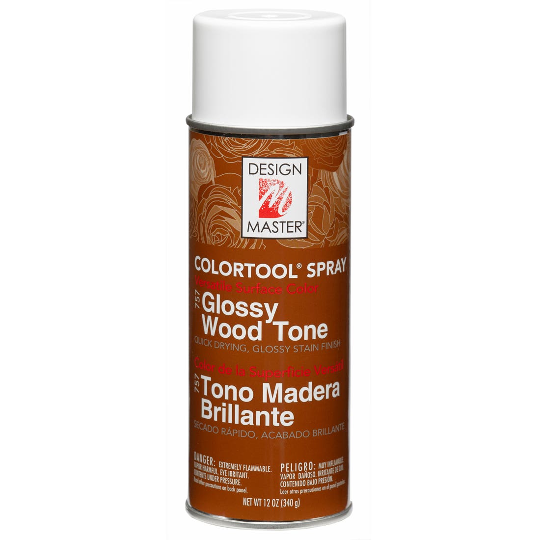 12 oz Glossy Wood Tone Spray Paint