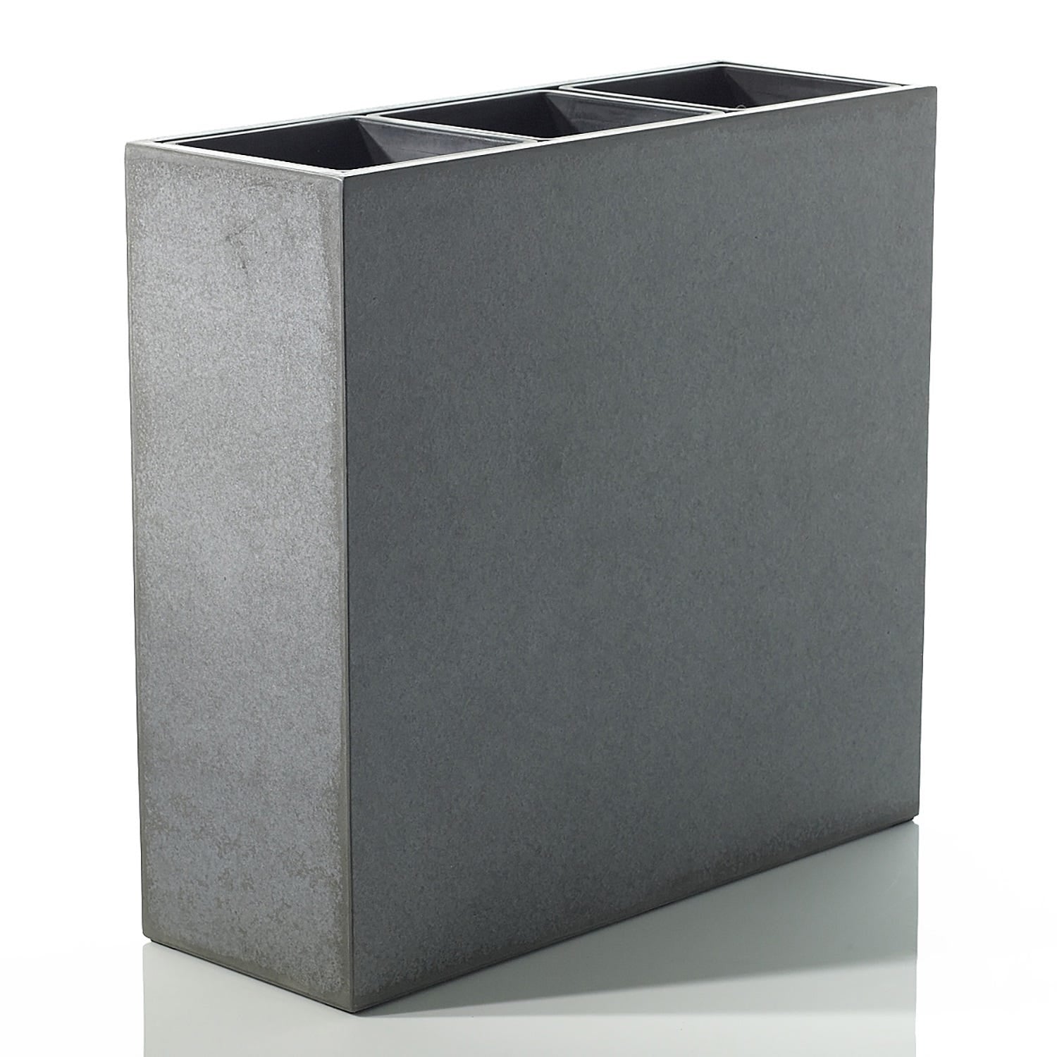37.5 x13.5 x35.5 Tower Concrete Planter