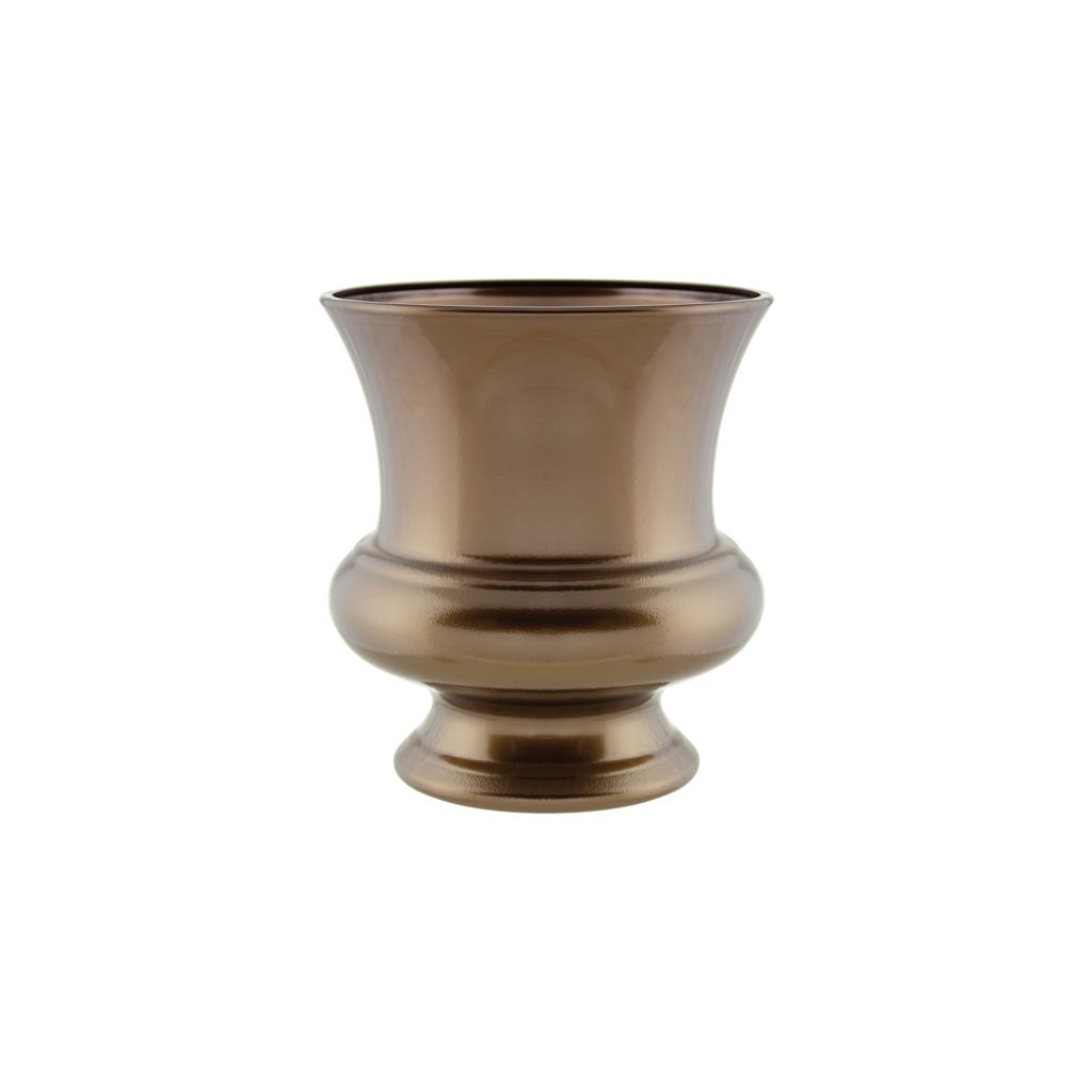 7.75 Gold Plastic Urn, 12-Case