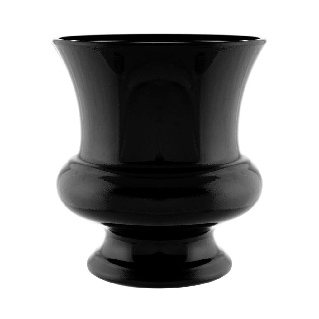 9.5 Black Designer Urns, 6-Case