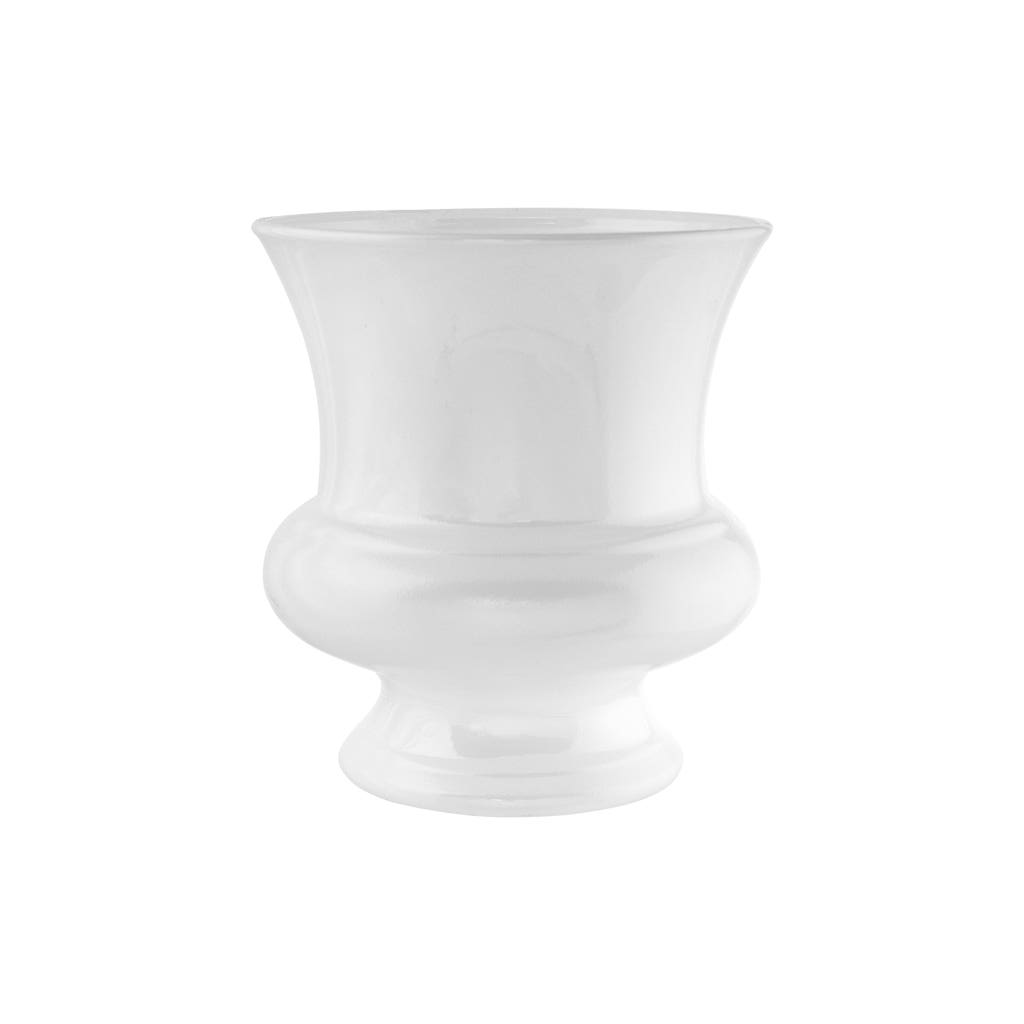 9.5 White Plastic Urn, 6-Case