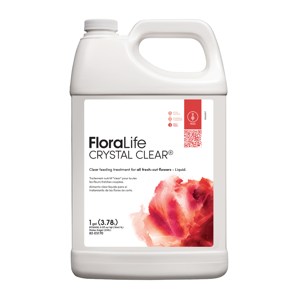 1 Gallon Crystal Clear Flower Food 300