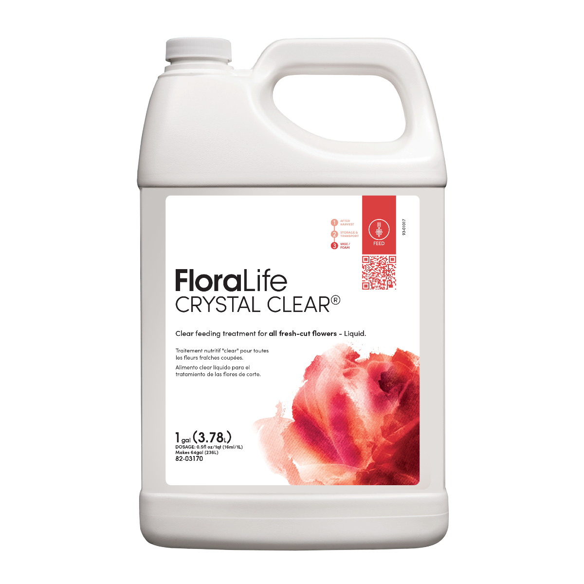 1 Gallon Crystal Clear Flower Food 300