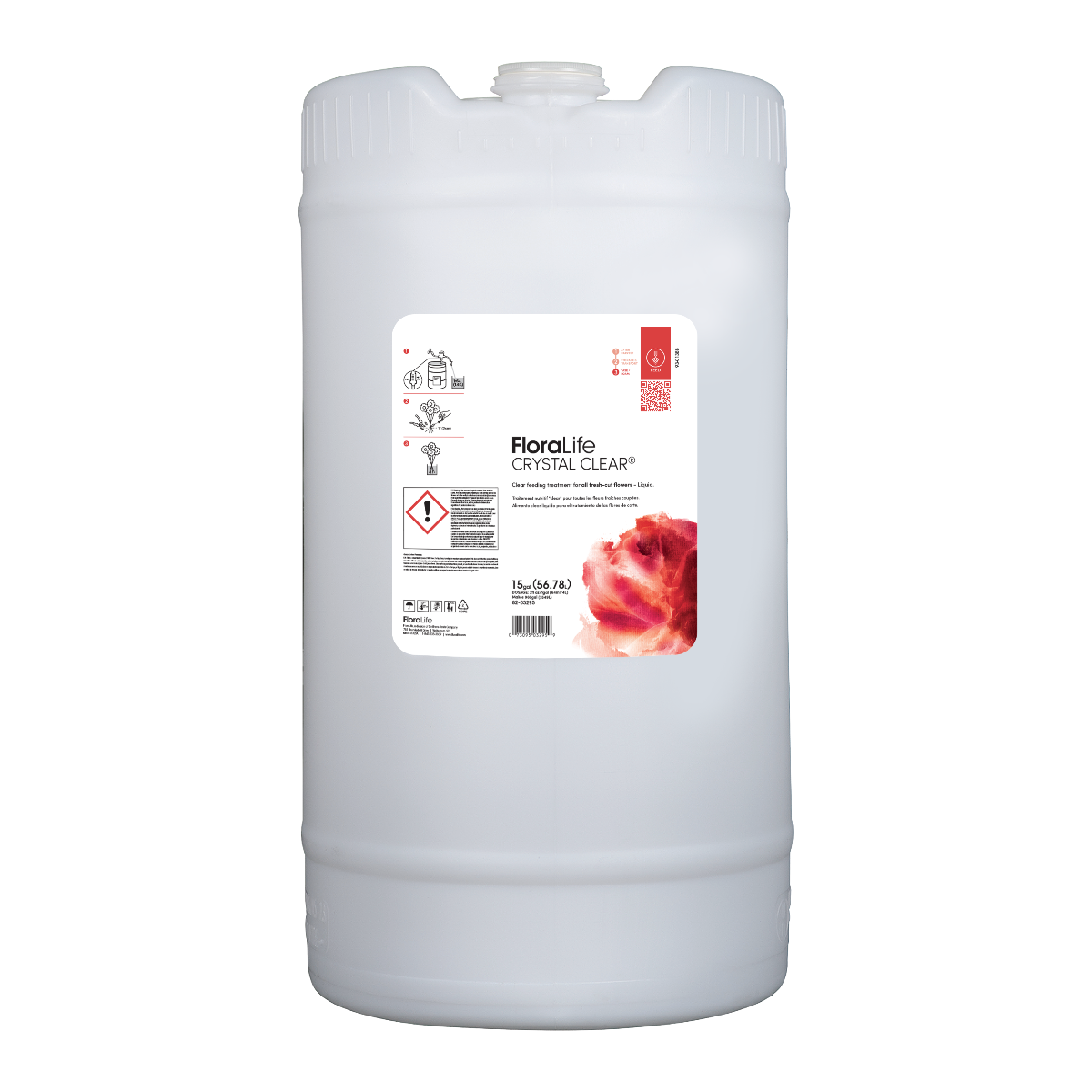 15 Gallon Crystal Clear Flower Food 300