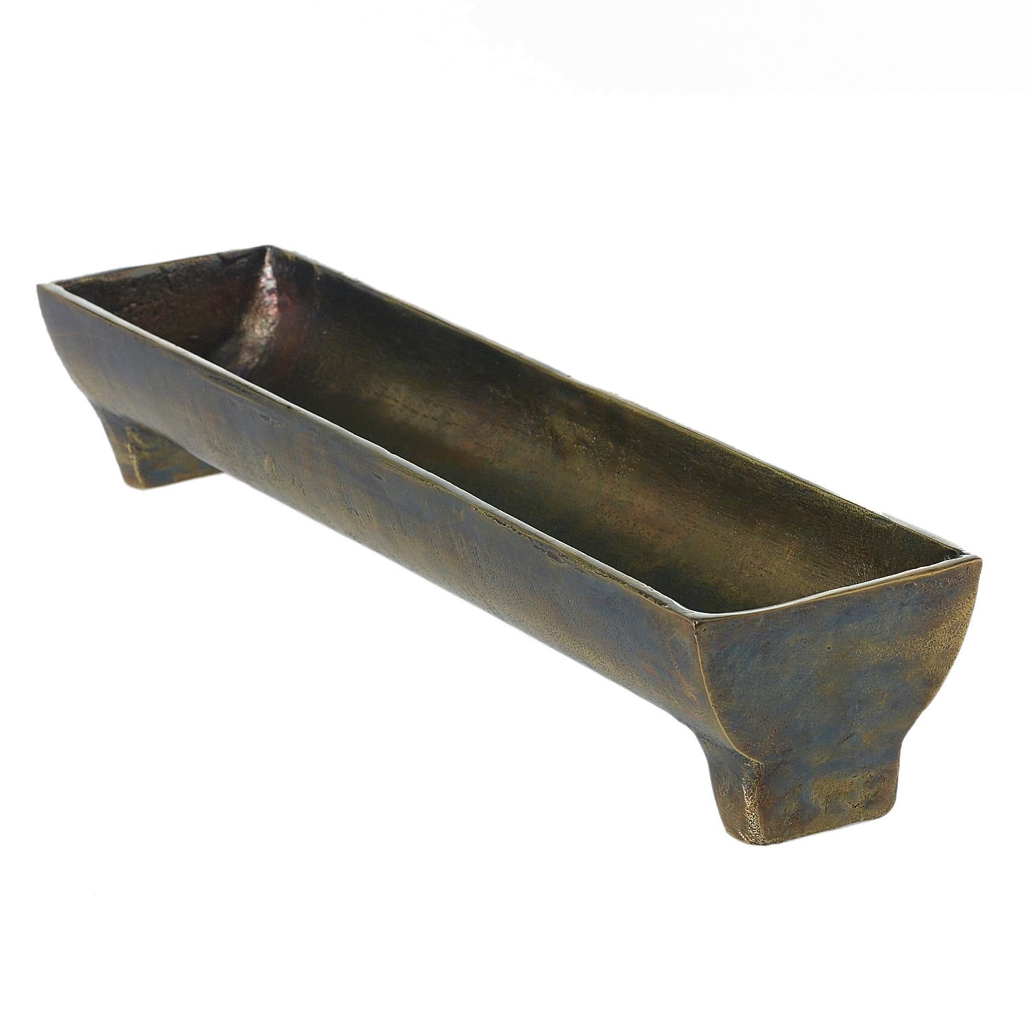 18x4.5x3.5 Edison Black Metal Trays, 12