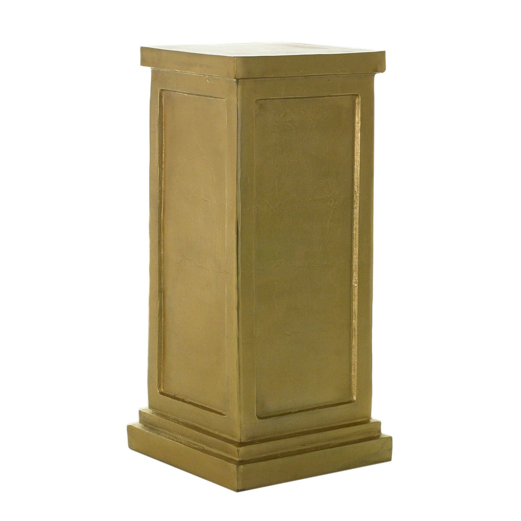 17 x 36 Sparta Gold Metal Pedestal