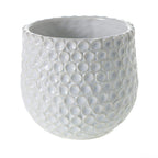 4.75 x 4.5 Ginny White Ceramic Pots, 24