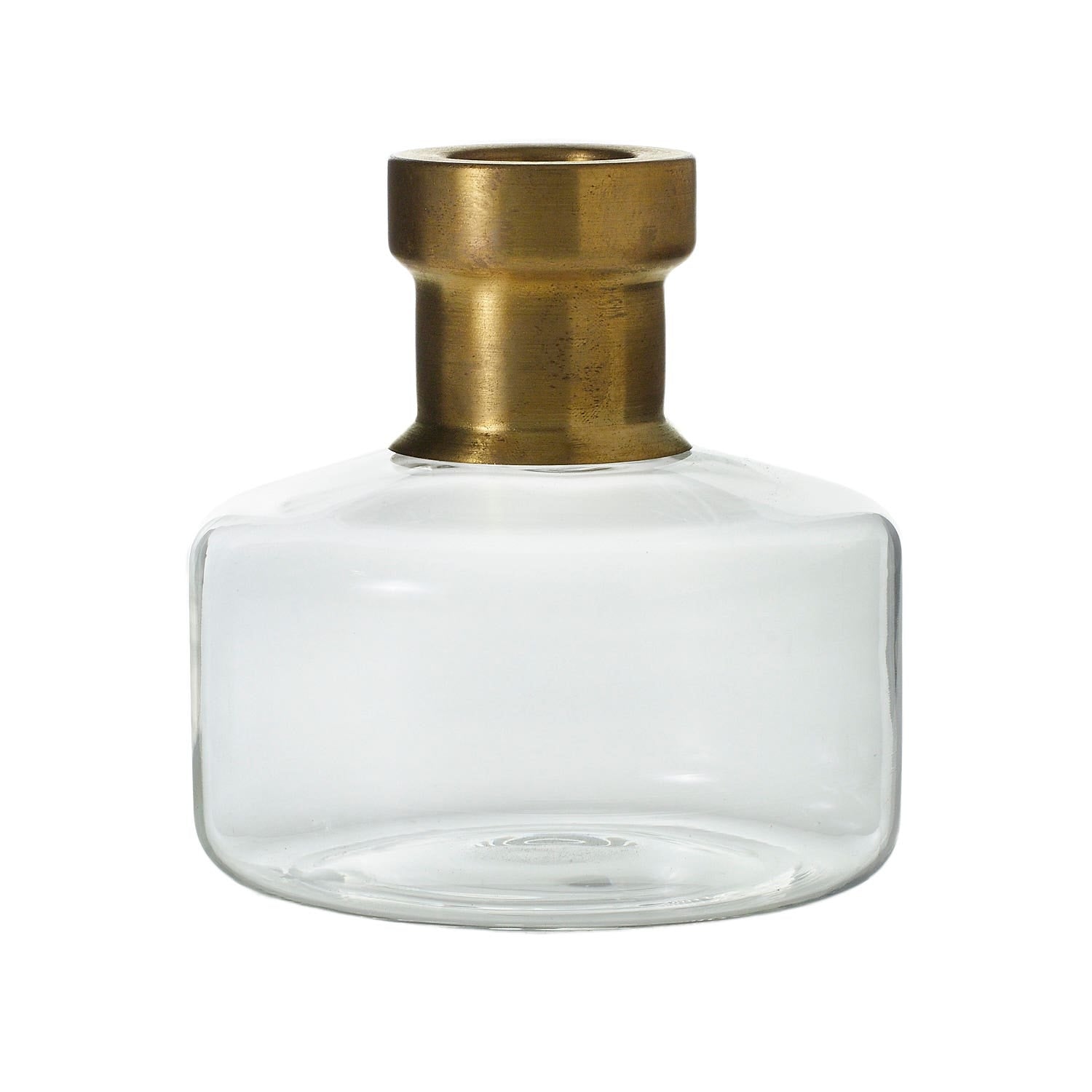 4x4 Jimmy Clear Glass Bud Vase, 24-Case