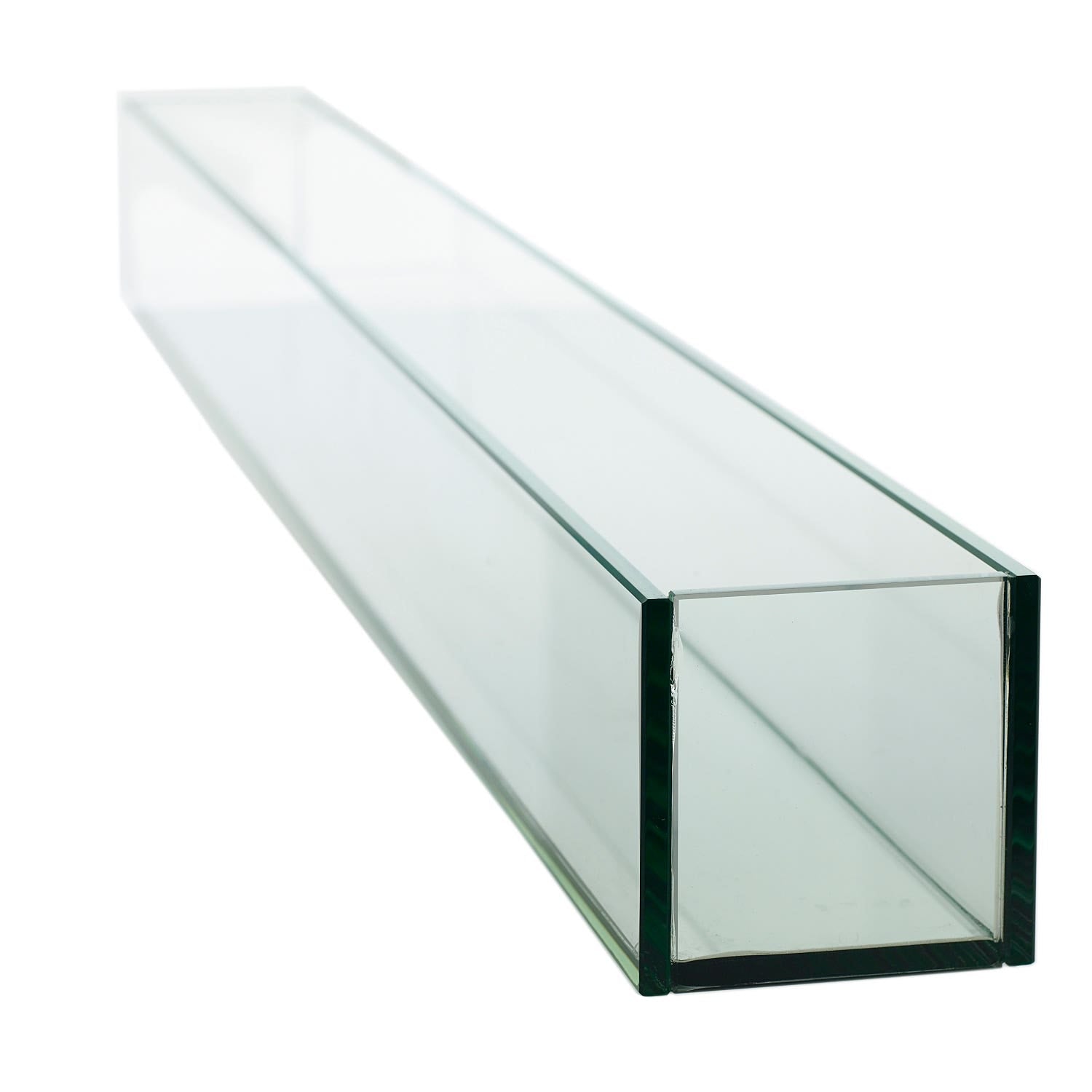 47 x 4 x 4 Plate Clear Glass Planter