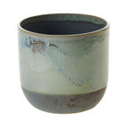 6x6.75 Caribe Mint Ceramic Pots, 8-Case
