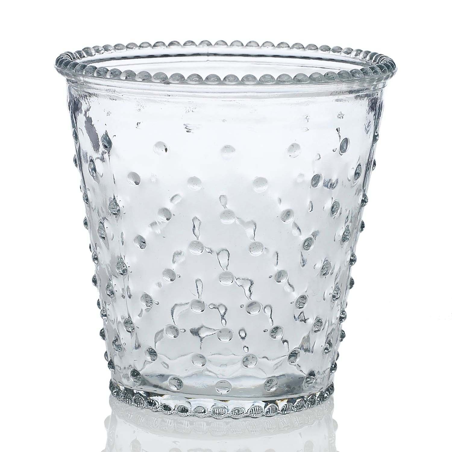 4.75 x 5 Annie Clear Glass Vase