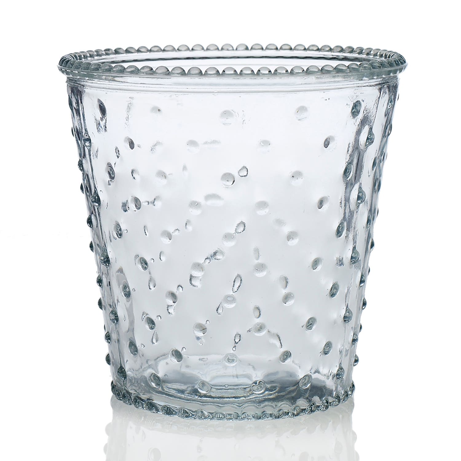 Clear Annie Glass Vase 5.5 x 5.25