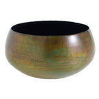 13 x 7 Sosa Green Metal Bowl, 4-Case