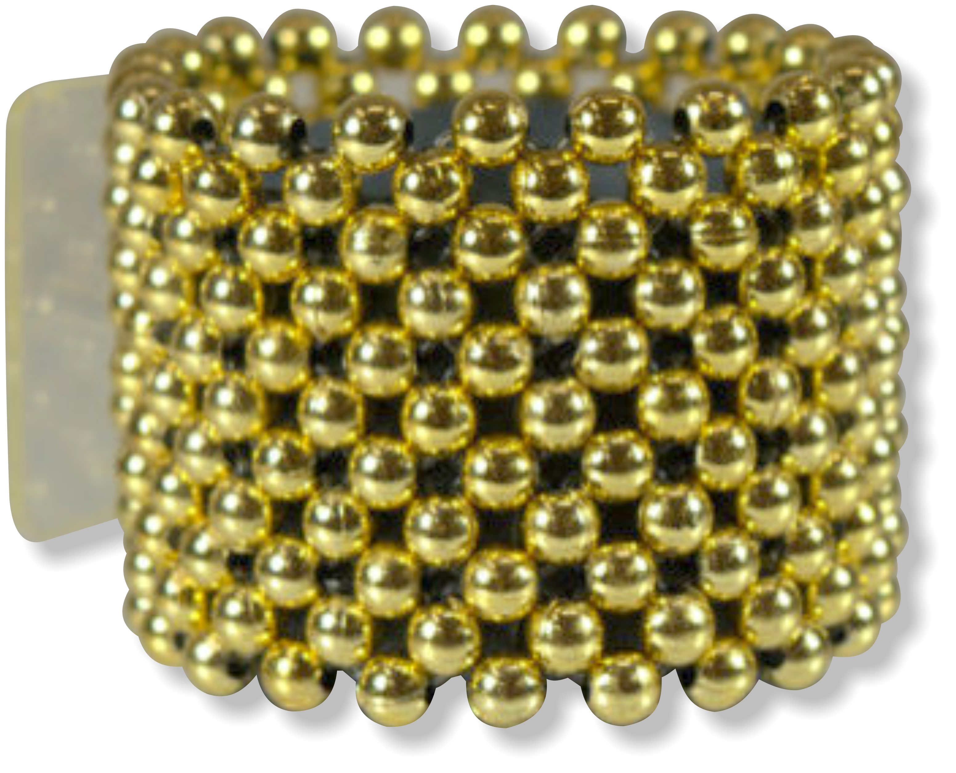 Classic 24 Karat Flower Bracelet