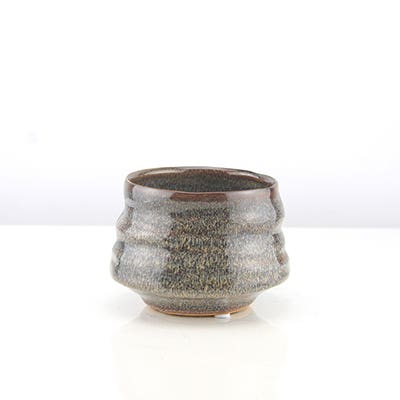 4 x 3.5 Brown Ceramic Pot
