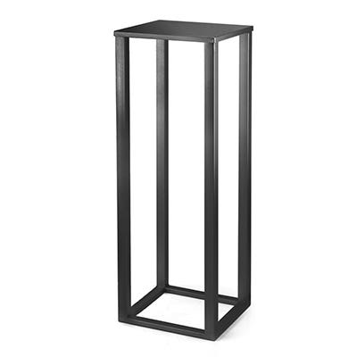 8 x 24 Matte Black Metal Stand
