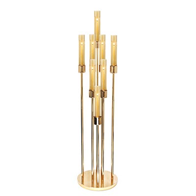 58 Gold Metal Candleholder