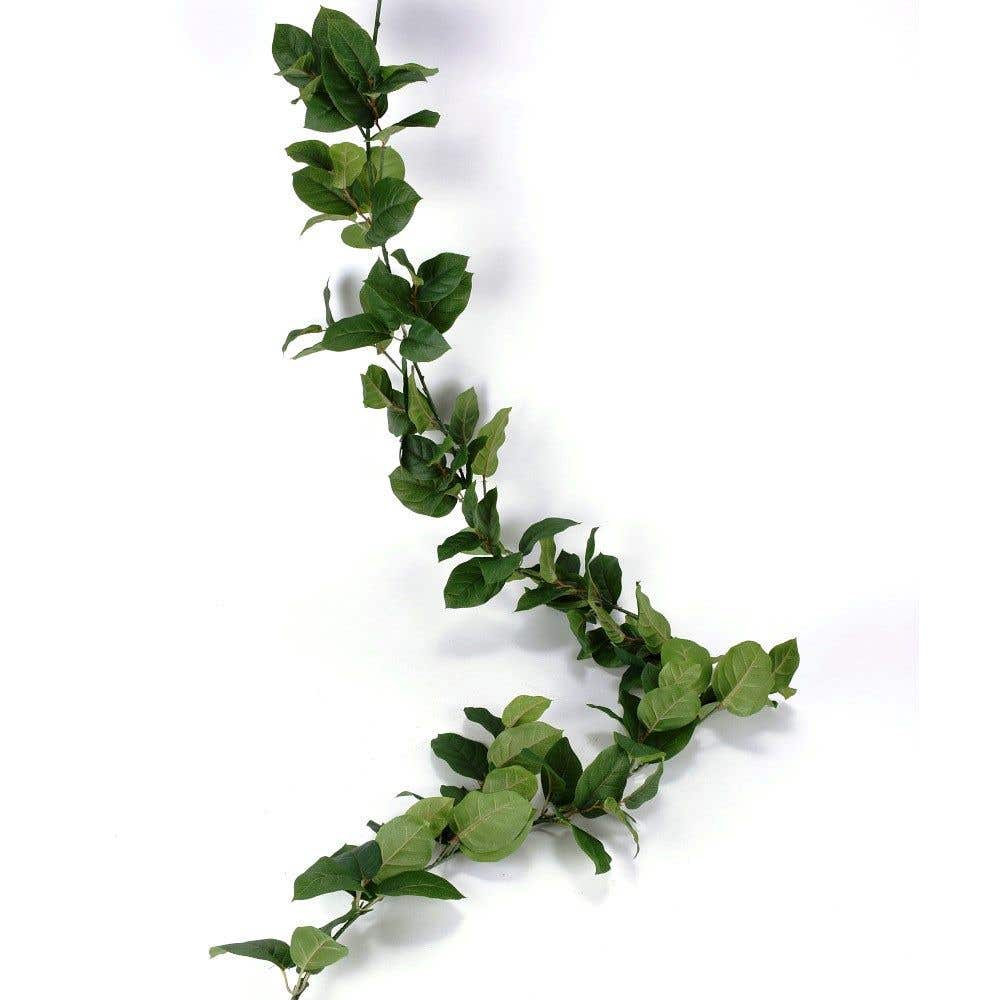 6' Green Salal Garland